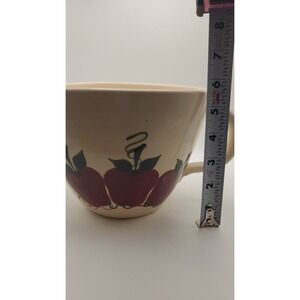 Vintage East Texas Pottery Marshall Apple Batter Bowl